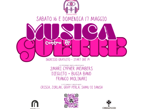 Musica contro le Guerre V°edizione 16 e 17 maggio 2026